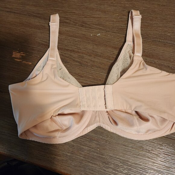 Chantelle Norah Chic Underwire Bra Nude Rose 36DDDD - Picture 5 of 9